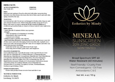 Package Label (Mindy 205)
